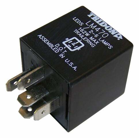 Jeep Metal Black Flasher - 4607084