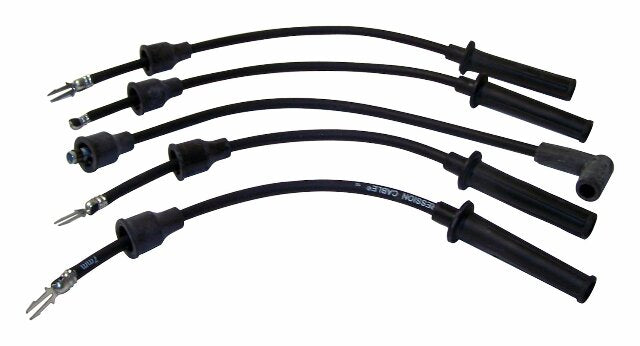 Jeep Metal Black Ignition Wire Set - 4637155