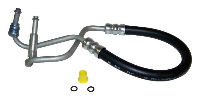 Jeep Metal Black Power Steering Pressure Hose - 4637915