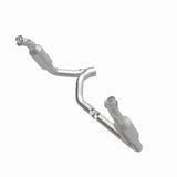 MagnaFlow direct-fit catalytic converter fits 2006 Dodge Ram 1500 5.7L and Fits 2006 Dodge Ram 1500 Compliant stainless steel CARB compliant