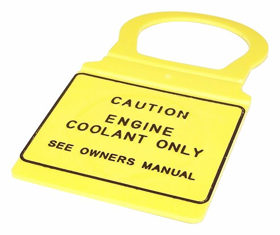 Jeep Plastic Yellow Coolant Bottle Cap - 4682828