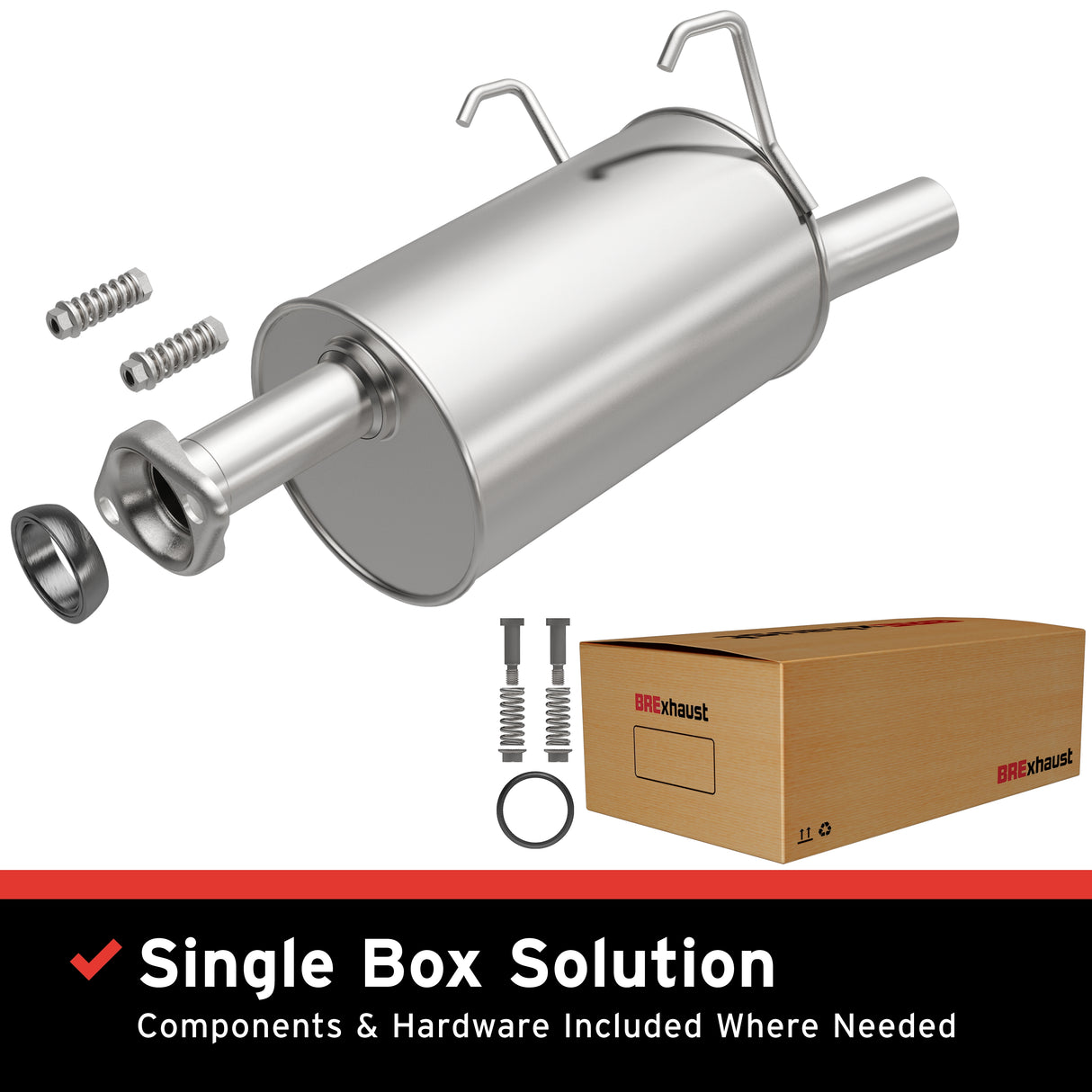 t 1997-2001 Honda CR-V Direct-Fit Muffler Kit 108-0057 Brexhaust