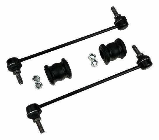 Fits 2008-2011 RT Minivan Suspension Stabilizer Bar Link Kit; 4721918K steel black