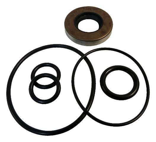 Jeep Metal Black Steering Pump Seal Kit - 4728247