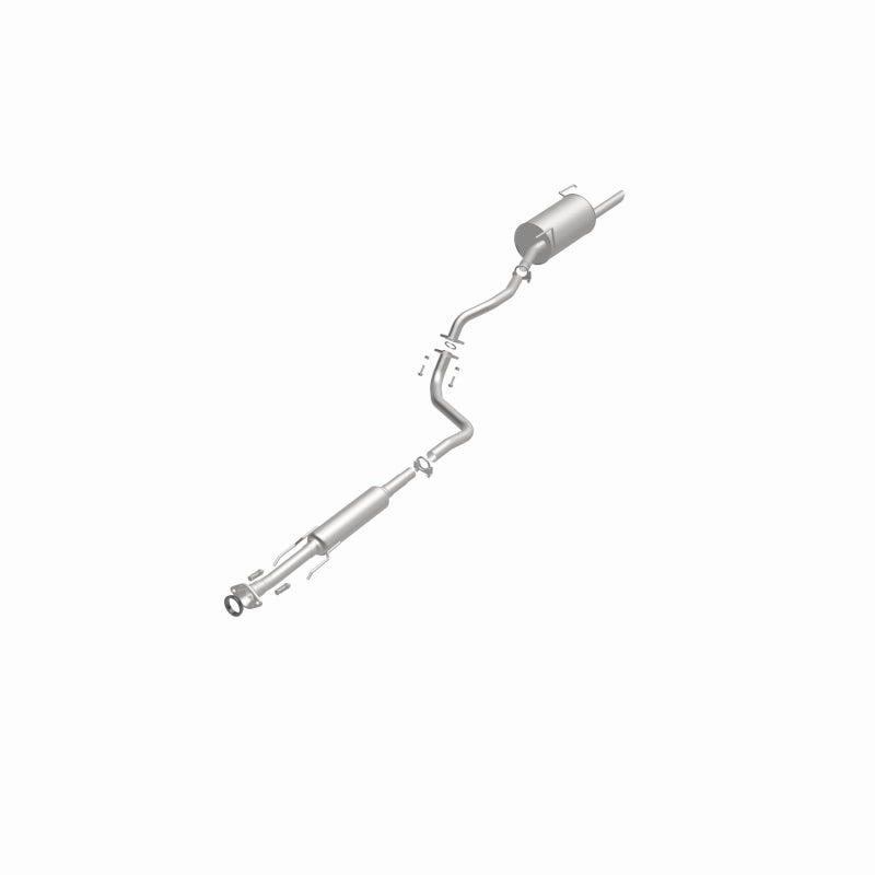 Fits 2012-2017 Nissan Versa 1.6L Direct-Fit Replacement Exhaust System 106-0157 aluminized steel