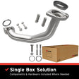 2013-2017 Toyota RAV4 Direct-Fit Front Pipe Kit 107-0288 stainless steel