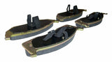 Jeep Semi-Metallic Gray Brake Pad Set - 4762682TI