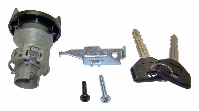 Jeep Metal Black Ignition Cylinder Kit - 4778122