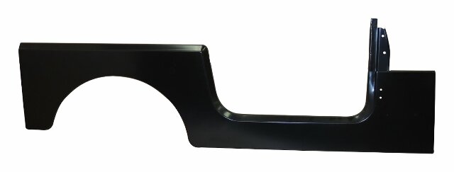 Jeep Vintage - Metal Black Side Panel - 4798282