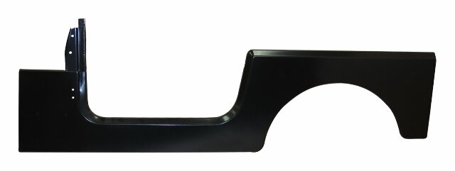 Jeep Vintage - Metal Black Side Panel - 4798283