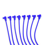 Spark Plug Wire Set Universal 8mm Silicone Spiro Pro 350 ohm/ft Blue 74606