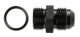 Mr. Gasket 6 AN to 9/16 18 (an6) O ring black BL aluminum 480006