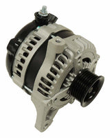 Jeep Aluminum Silver Alternator - 4801304AC steel black