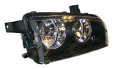 Jeep Plastic Black headlight assembly - 4806164AJ
