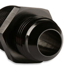 Mr. Gasket straight 6 AN to 3/8 inch NPT adapter black BL aluminum 481666