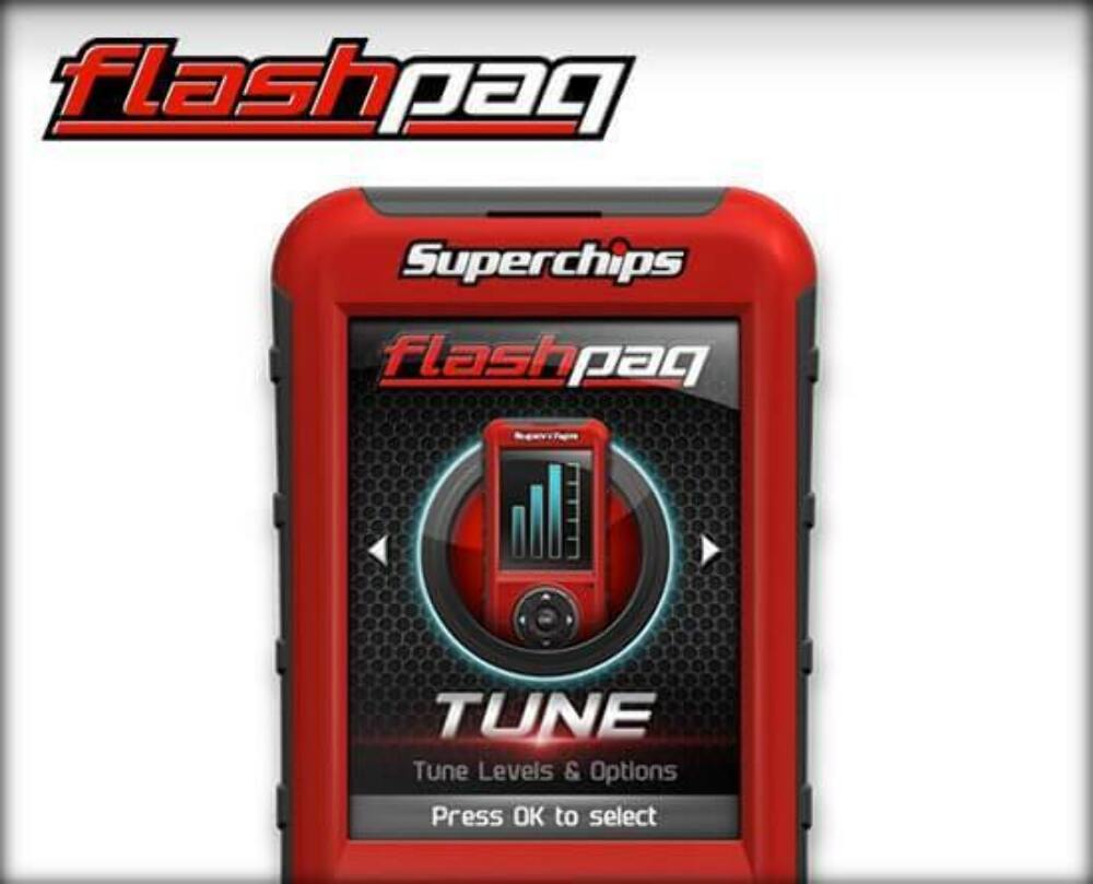 Superchips Flashpaq F5 Diesel Tuner for 1999-2010 Ford Power Stroke
