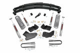 Fits Ford Bronco II 4WD (1984-1990) 4 Inch Lift Kit; Rear Springs; 48530