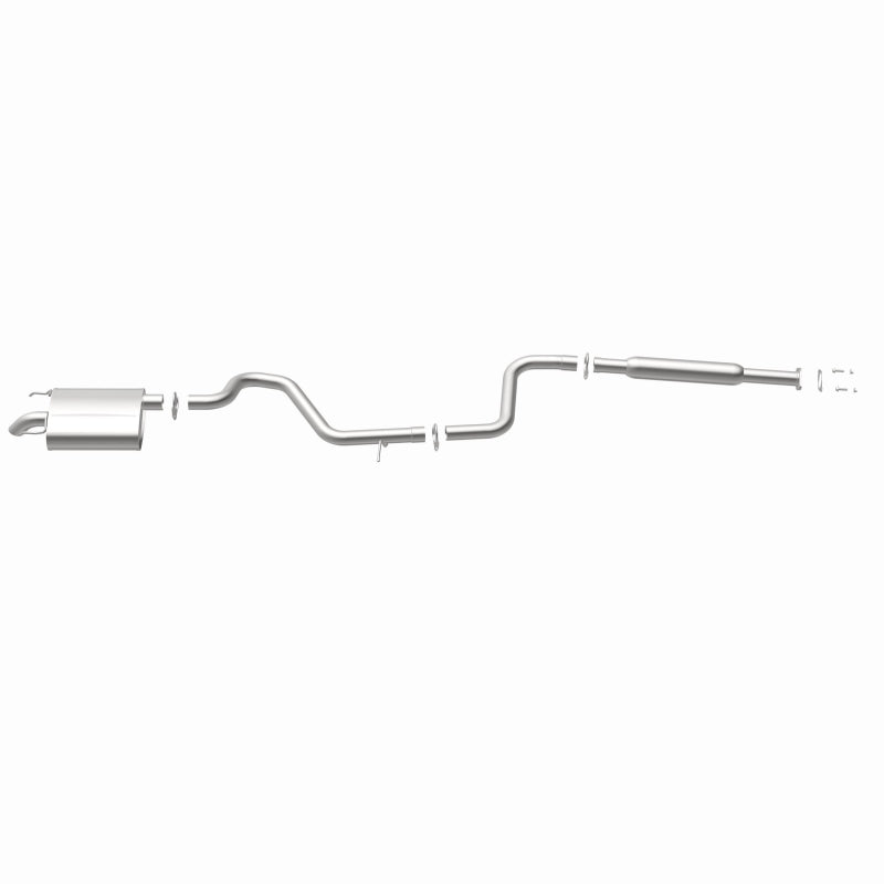 Fits 2005-2009 Buick Direct-Fit Replacement Exhaust System 106-0013 aluminized steel