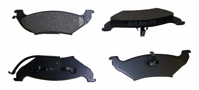 Jeep Semi-Metallic Black Brake Pad Set - 4882579