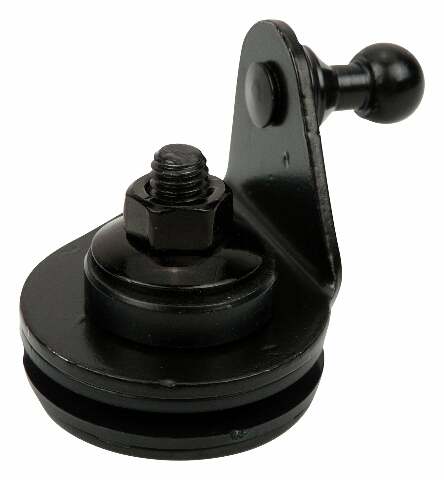 Fits 2007-2018 Jeep Wrangler JK Wrangler Liftgate Lift Support Bracket; 4883497AA steel black