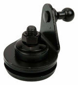 Fits 2007-2018 Jeep Wrangler JK Wrangler Liftgate Lift Support Bracket; 4883497AA steel black