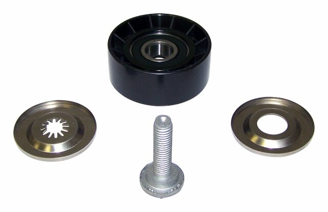 Plastic Black Drive Belt Idler Pulley - 4891797AA steel
