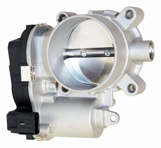 Aluminum Throttle Body - 4891970AB stainless steel black