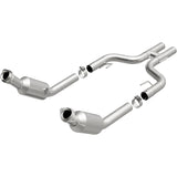 MagnaFlow direct-fit catalytic converter for 2005-2010 Ford Mustang stainless steel CARB compliant 49001