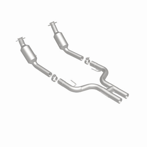 MagnaFlow direct-fit catalytic converter for 2005-2010 Ford Mustang stainless steel CARB compliant 49001