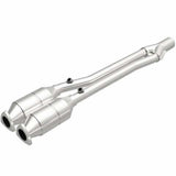 MagnaFlow direct-fit catalytic converter fits 2004-2006 Audi TT Quattro 3.2L and 2004 Volkswagen R32 3.2L stainless steel CARB compliant OBDII 49013
