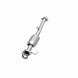 MagnaFlow direct-fit catalytic converter fits 1999-2003 Chevrolet Tracker and Suzuki Vitara, this and 1999-2002 Vitara 1.6/2 1.6 inch inlet/outlet stainless steel CARB compliant OB