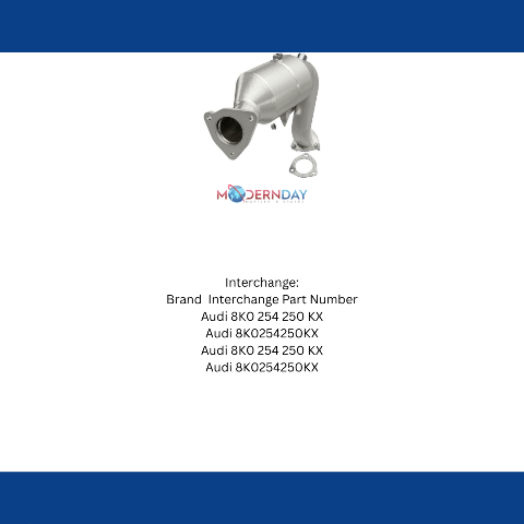 MagnaFlow direct-fit catalytic converter for Audi A4 stainless steel CARB compliant OBDII 49136