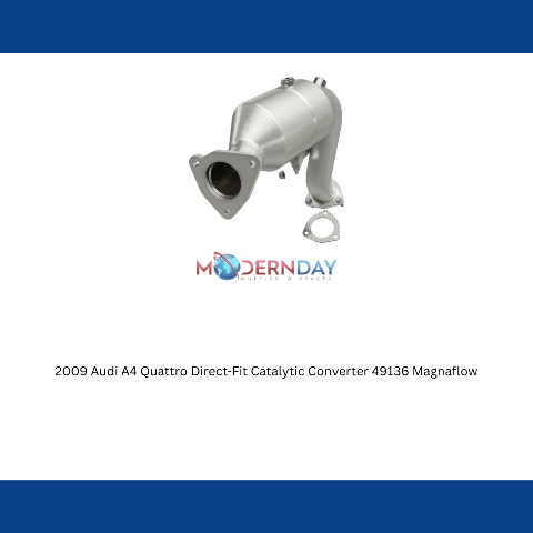 MagnaFlow direct-fit catalytic converter for Audi A4 stainless steel CARB compliant OBDII 49136