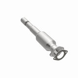 MagnaFlow direct-fit catalytic converter for 2004-2006 Mazda 2 inch inlet 2.3 inch outlet stainless steel CARB compliant 49145