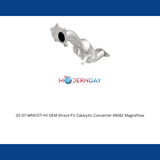 MagnaFlow direct-fit catalytic converter fits 2002-2007 WRX/STi frt stainless steel CARB compliant OBDII 49162