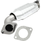 MagnaFlow direct-fit catalytic converter fits 2008-2011 Cadillac CTS, Cadillac STS, and additional vehicles and 2008-2009 Cadi CTS 3.6 passenger side passenger side 3.6 inch inlet/