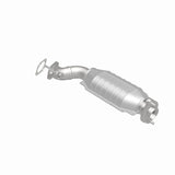 MagnaFlow direct-fit catalytic converter fits 2008-2011 Cadillac CTS, Cadillac STS, and additional vehicles and 2008-2009 Cadi CTS 3.6 passenger side passenger side 3.6 inch inlet/