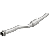 MagnaFlow direct-fit catalytic converter fits 09 CTS-V 6.2L S/C passenger side 6.2L passenger side stainless steel CARB compliant OBDII 49173