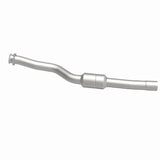 MagnaFlow direct-fit catalytic converter fits 09 CTS-V 6.2L S/C passenger side 6.2L passenger side stainless steel CARB compliant OBDII 49173