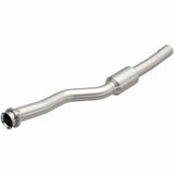 MagnaFlow direct-fit catalytic converter fits 09 CTS-V 6.2L S/C passenger side 6.2L passenger side stainless steel CARB compliant OBDII 49173