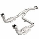 MagnaFlow direct-fit catalytic converter fits 2005-2007 Jeep Liberty 3.7L and 07 Jeep Liberty 3.7L stainless steel CARB compliant OBDII 49186