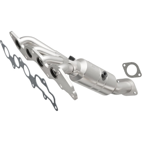 MagnaFlow direct-fit catalytic converter fits 2006-2009 Ford Fusion and Mercury Milan, this and 2006 Ford Fusion 2.3L stainless steel CARB compliant OBDII 49203