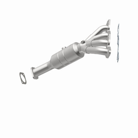MagnaFlow direct-fit catalytic converter fits 2006-2009 Ford Fusion and Mercury Milan, this and 2006 Ford Fusion 2.3L stainless steel CARB compliant OBDII 49203