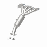 MagnaFlow direct-fit catalytic converter fits 2006-2009 Ford Fusion and Mercury Milan, this and 2006 Ford Fusion 2.3L stainless steel CARB compliant OBDII 49203