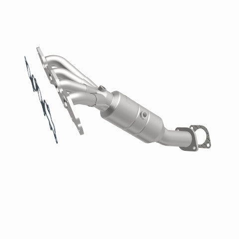 MagnaFlow direct-fit catalytic converter fits 2006-2009 Ford Fusion and Mercury Milan, this and 2006 Ford Fusion 2.3L stainless steel CARB compliant OBDII 49203