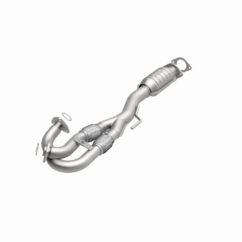 MagnaFlow direct-fit catalytic converter fits 06 Murano 3.5 V6 AWD 3.5 inch inlet/outlet stainless steel CARB compliant 49209