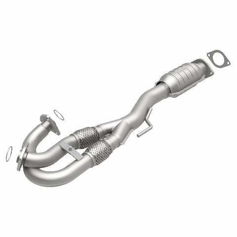 MagnaFlow direct-fit catalytic converter fits 06 Murano 3.5 V6 AWD 3.5 inch inlet/outlet stainless steel CARB compliant 49209
