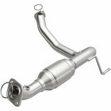 MagnaFlow direct-fit catalytic converter fits 2003-2009 Toyota 4Runner and 2007-2009 Toyota FJ Cruiser, this and 2005-2007 4-Run/FJ driver side rr driver side stainless steel CARB 