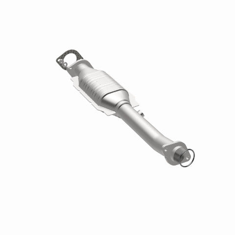MagnaFlow direct-fit catalytic converter fits 2004-2015 Nissan Titan, 2005-2015 Nissan Armada, and more, this and 07 Titan 5.6L passenger side rr 5.6L passenger side stainless stee