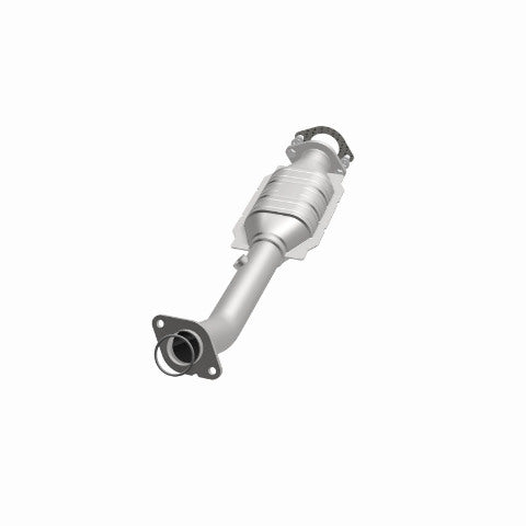 MagnaFlow direct-fit catalytic converter fits 2004-2015 Nissan Titan, 2005-2015 Nissan Armada, and more, this and 07 Titan 5.6L driver side rr 5.6L driver side stainless steel CARB